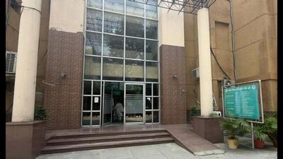 The municipal corporation Zone D office located in Ludhiana on Sunday. (HT) The municipal corporation Zone D office located in Ludhiana on Sunday. (HT)