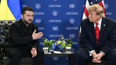 Zelensky said Trump's announcement of 'energy ceasefire' between Russia and Ukraine was 'news' to him. (File Photo/AFP) Zelensky said Trump's announcement of 'energy ceasefire' between Russia and Ukraine was 'news' to him. (File Photo/AFP)
