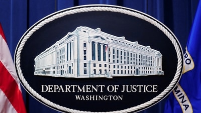 The US Justice Department has launched an antitrust investigation into five major television networks after they briefly suspended White House pool coverage 

REUTERS/Kevin Lamarque/File Photo (REUTERS)