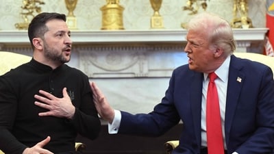 Zelensky says Russian strikes hit Ukrainian power plants despite Trump’s energy ceasefire announcement, raising doubts over Russia’s commitment. (AFP)