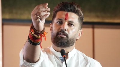 Chirag Paswan also slammed the Congress for allegedly causing trouble for Delhiites by staging demonstrations (Hindustan Times/Santosh Kumar)