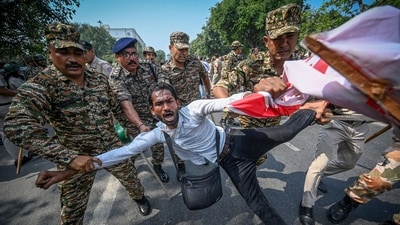 Those detained ranged from former chief ministers and lawyers to social media influencers and student leaders. (Sanchit Khanna/HT photo) Those detained ranged from former chief ministers and lawyers to social media influencers and student leaders. (Sanchit Khanna/HT photo)