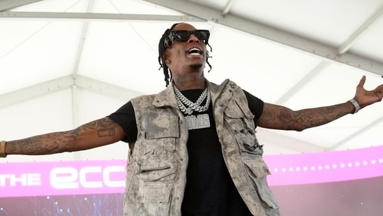 Rapper Soulja Boy says he is exploring a 2028 presidential run focused on economic opportunity, criminal justice reform, education and AI. (Rob Grabowski/Invision/AP)