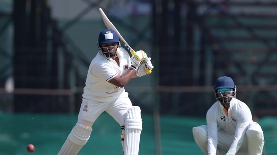 Ranji Trophy 2026-27 First Round Live Updates: Sarfaraz Khan was dismissed for just 1. 