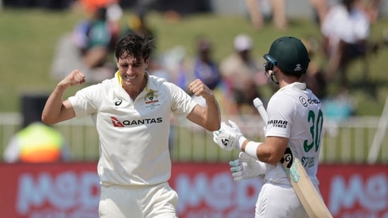 Pat Cummins led the bowling effort for Australia.