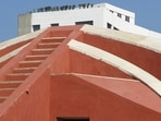 The Jantar Mantar in Delhi was built by Sawai Jai Singh II, the king of Amer and one of the Mughal empire’s most important allies, on the orders of Emperor Muhammad Shah (1702-1748 CE), popularly known as “Rangeela” for his indulgence in arts, wine and music.