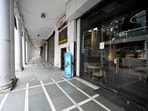 Shopkeepers in Janpath and around Regal Crossing were advised to keep their shutters down amid heightened security in central Delhi.