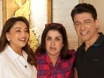 Dr Shriram Nene reveals he didn't know Shah Rukh Khan and Salman Khan at his and Madhuri Dixit's wedding reception.