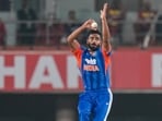 Naman Dhir dismissed Kamil Pooran in the third T20I against the West Indies. 