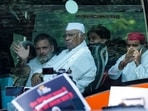 Delhi anti-CEC protest LIVE: Congress chief Mallikarjun Kharge, Lok Sabha LoP Rahul Gandhi, party MP Priyanka Gandhi Vadra, Samajwadi Party leader Dharmendra Yadav and others in a bus proceed towards Supreme Court, to file a petition against CEC Gyanesh Kumar and 'vote chori', during a protest march by INDIA bloc leaders, in New Delhi.