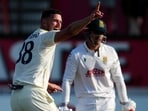 Josh Hazlewood picked up two wickets for Australia Josh Hazlewood picked up two wickets for Australia