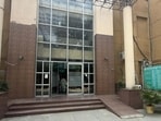 The municipal corporation Zone D office located in Ludhiana on Sunday. (HT)