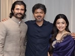 Actors Vijay Deverakonda and Rashmika Mandanna, who also happen to be husband and wife, recently met Tamil Nadu Chief Minister and former actor Thalapathy Vijay.