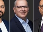 Left to Right: Vivek K. Singh, Prof. (Dr.) Mensur Zeqiri and Dr. Ramesh Sinanan