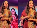 Yami Gautam makes a festive statement in a richly embroidered Chanderi suit.