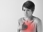 According to New Delhi’s National Heart Institute, there has been a 10% increase in heart disease and associated illnesses among women and 28% increase in people below 40 years in the last five years.(Shutterstock)