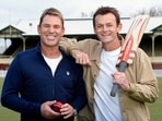 Shane Warne and Adam Gilchrist in 2017. Shane Warne and Adam Gilchrist in 2017.