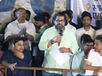 Pawar said the government had responded positively to the protesters’ other demands, making the chairman’s resignation the principal sticking point. (HT) Pawar said the government had responded positively to the protesters’ other demands, making the chairman’s resignation the principal sticking point. (HT)