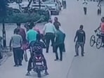 CCTV footage of the incident went viral.