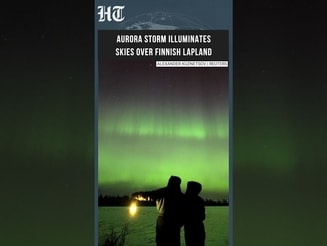 Northern Lights Dazzle Finland: Aurora Display Lights Up Night Sky Over Finnish Lapland