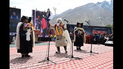 Artists perform during the inauguration ceremony of the 11th Ladakh Zanskar Festival 2026, in Leh. (ANI FILE) Artists perform during the inauguration ceremony of the 11th Ladakh Zanskar Festival 2026, in Leh. (ANI FILE)