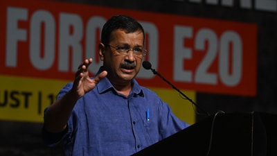 Aam Aadmi Party (AAP) national convener Arvind Kejriwal (Vipin Kumar/HT Photo)