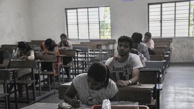 Examination centres may now be allotted based on the PIN code of the college where students complete Class 12. (HT Photo)