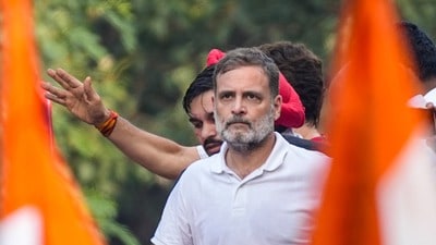 লোকসভার বিরোধী দলনেতা রাহুল গান্ধী (PTI) লোকসভার বিরোধী দলনেতা রাহুল গান্ধী (PTI)