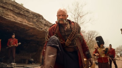 Benedict Garrett plays a British coloniser in Rahul Sankrityan's Ranabaali.