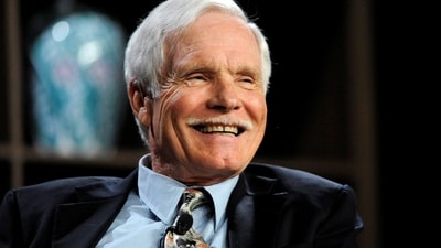 In 2021, Ted Turner transferred nearly 80,000 prairie acres to his ecoagriculture institute. (REUTERS)