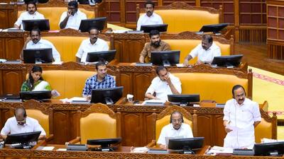 Thiruvananthapuram, Oct 12 (ANI): Keralam Chief Minister V D Satheesan speaks during the second session of the 16th Keralam Legislative Assembly, which commenced today, in Thiruvananthapuram on Monday. (@vdsatheesan X/ANI Photo) (@vdsatheesan X/ANI) Thiruvananthapuram, Oct 12 (ANI): Keralam Chief Minister V D Satheesan speaks during the second session of the 16th Keralam Legislative Assembly, which commenced today, in Thiruvananthapuram on Monday. (@vdsatheesan X/ANI Photo) (@vdsatheesan X/ANI)