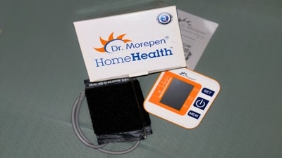 Dr Morepen BP-14 blood pressure monitor used for tracking BP at home. Dr Morepen BP-14 blood pressure monitor used for tracking BP at home.