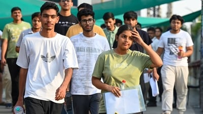 The panel examined the agency following the cancellation of NEET-UG 2026 on May 12, after allegations that around 120 questions in a guess paper matched questions in the May 3 examination. (Representational) The panel examined the agency following the cancellation of NEET-UG 2026 on May 12, after allegations that around 120 questions in a guess paper matched questions in the May 3 examination. (Representational)