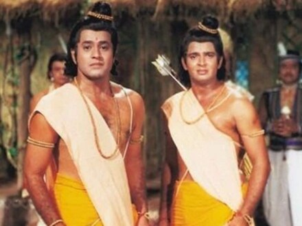 রামায়ণের লক্ষ্মণ সুনীল লাহিড়ী। 