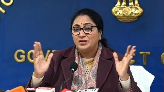 CM said the scheme aims to provide self-employment to these two groups while strengthening last-mile connectivity and promoting safer public transport in the Capital. (HT PHOTO)