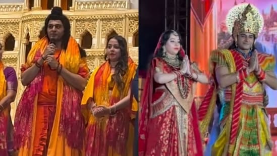 Anupamaa fame Gaurav Khanna looks 'divine, better than Ranbir Kapoor' as Lord Rama,' say fans