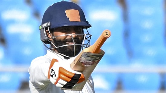 Ravindra Jadeja scored his 16th first-class century.