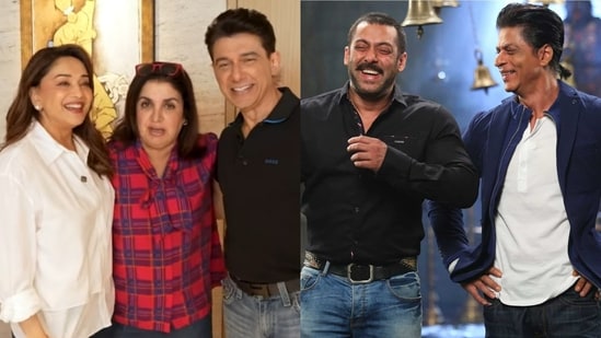 Dr Shriram Nene reveals he didn't know Shah Rukh Khan and Salman Khan at his and Madhuri Dixit's wedding reception.