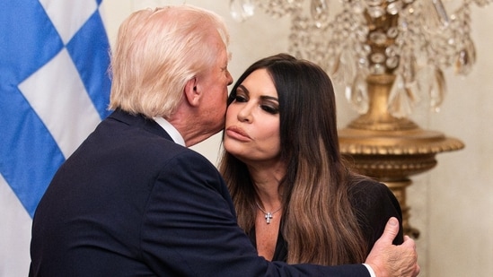 Kimberly Guilfoyle is under pressure as Trump weighs whether to fire her as US ambassador to Greece.