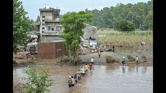 The urgency is underscored by the devastating floods of August and September 2025, when exceptionally heavy rainfall, overflowing rivers and breached embankments inundated hundreds of villages and thousands of acres of farmland across Punjab. (AFP File)