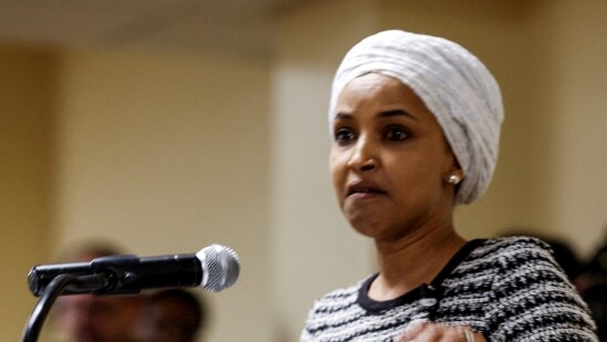 US Rep. Ilhan Omar pictured,
