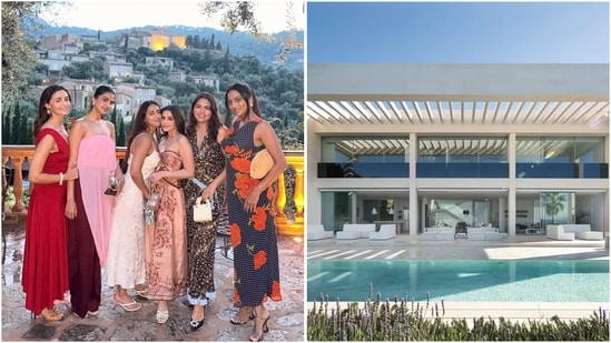 For her Mediterranean getaway, Alia Bhatt chose a luxury private residence over a conventional hotel.