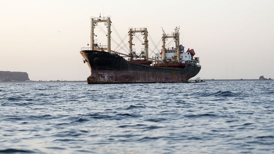 An Equatorial Guinea-flagged tanker was also targeted near Abkhazia in the Black Sea, with all 24 crew members reported safe. (AFP/Representational)