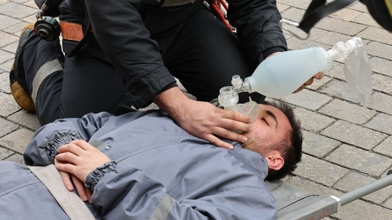 Steps taken in the first five minutes after a person collapses greatly affects the outcome.