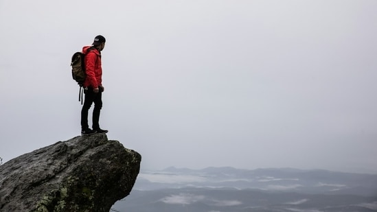 A hiker died after falling off a cliff in the US (Representational image)