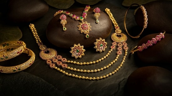 Gold prices fell across the market on Monday, while rates varied by city. (Unsplash/Representational)