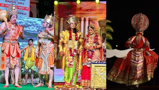 Stagings from approximately 850 ramlila committees are being showcased across the capital.