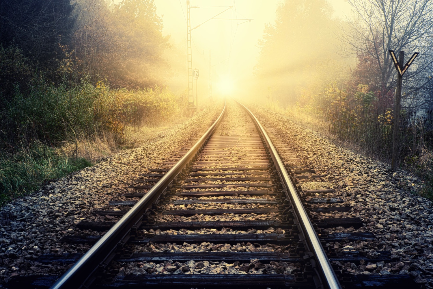 Track ballast consists of crushed, angular stones placed beneath railway sleepers. (Freepik) Track ballast consists of crushed, angular stones placed beneath railway sleepers. (Freepik)