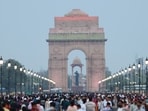 Delhi weather today: The city recorded an AQI of 83 on Monday, a significant improvement from 111 on Sunday, following early-morning showers that also brought temperatures down. (ANI/ Representstive)