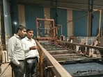 During the inspection, officials found that wastewater generated by the unit was being discharged directly into a sewer without treatment. (HT Photo)